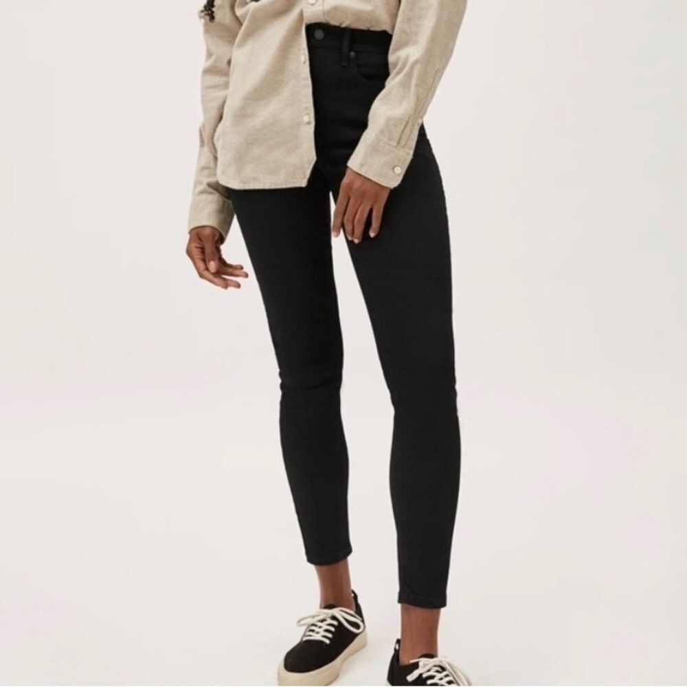 EVERLANE | The High Rise Black Skinny Jeans Women’s Size 27 (4) Regular